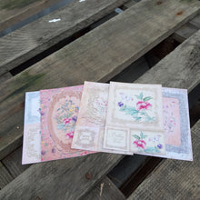 Load image into Gallery viewer, Junk Journalling Cards x5 - A6 - 3 options - DaliART