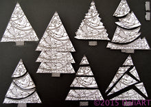 Load image into Gallery viewer, DaliART- Henna Christmas Tree & Stocking Stamp – As seen on TV - DaliART