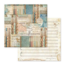 Load image into Gallery viewer, NEW Stamperia Music Collection - 12" x 12" Paper Pad - DaliART