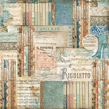 Load image into Gallery viewer, NEW Stamperia Music Collection - 12" x 12" Paper Pad - DaliART