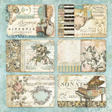 Load image into Gallery viewer, NEW Stamperia Music Collection - 12" x 12" Paper Pad - DaliART