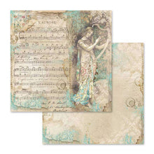 Load image into Gallery viewer, NEW Stamperia Music Collection - 12" x 12" Paper Pad - DaliART