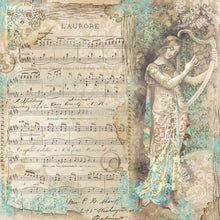 Load image into Gallery viewer, NEW Stamperia Music Collection - 12" x 12" Paper Pad - DaliART