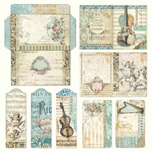 Load image into Gallery viewer, NEW Stamperia Music Collection - 12" x 12" Paper Pad - DaliART