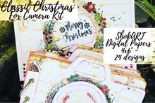 Load image into Gallery viewer, Classic Christmas Papers 24 Designs-Camera Kit Digital Download