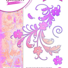 Load image into Gallery viewer, Becky Seddon 'Swirling Spray' A6 Clear Stamp & Matching Die Set - DaliART