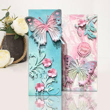 Load image into Gallery viewer, Becky Seddon 'Magical Monarch' A6 Clear Stamp & Matching Die Set BSD0038D