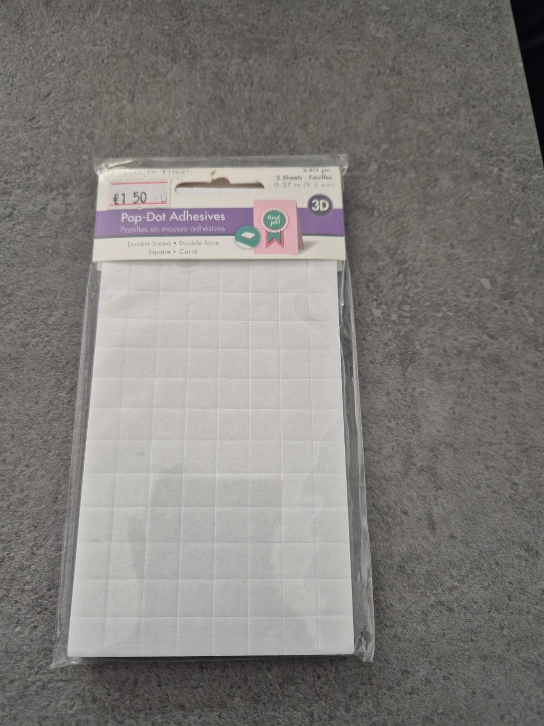 ShokART 3D Pop Dot Adhesives