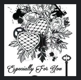 DaliART - Key to my Heart A6 Stamp DA002