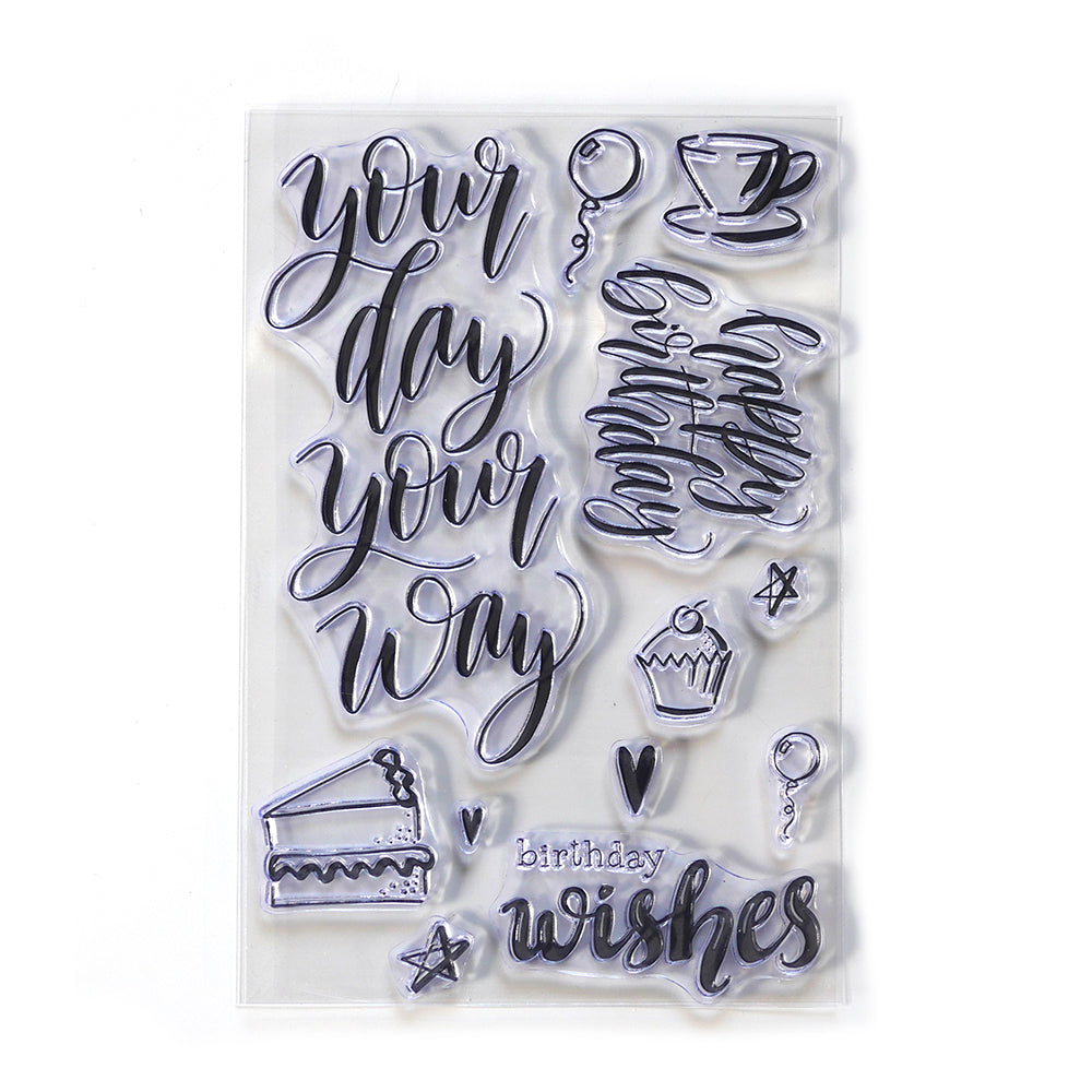 ECD Sue Smith Stamp - Your Day - CS171