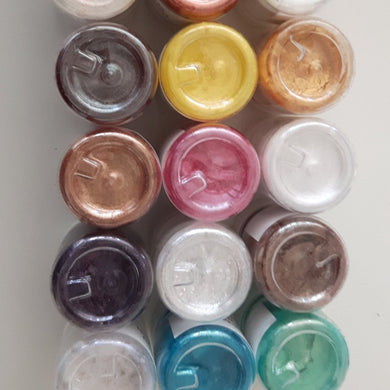 DaliART Limited Edition Mica Pigments- 30g - 18 colours - DaliART