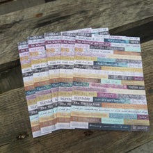 Load image into Gallery viewer, Junk Journalling Cards x5 - A6 - 3 options - DaliART
