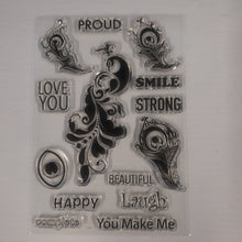 Load image into Gallery viewer, DaliART Peacock Stamp &amp; Stencil Collection - Set of 4
