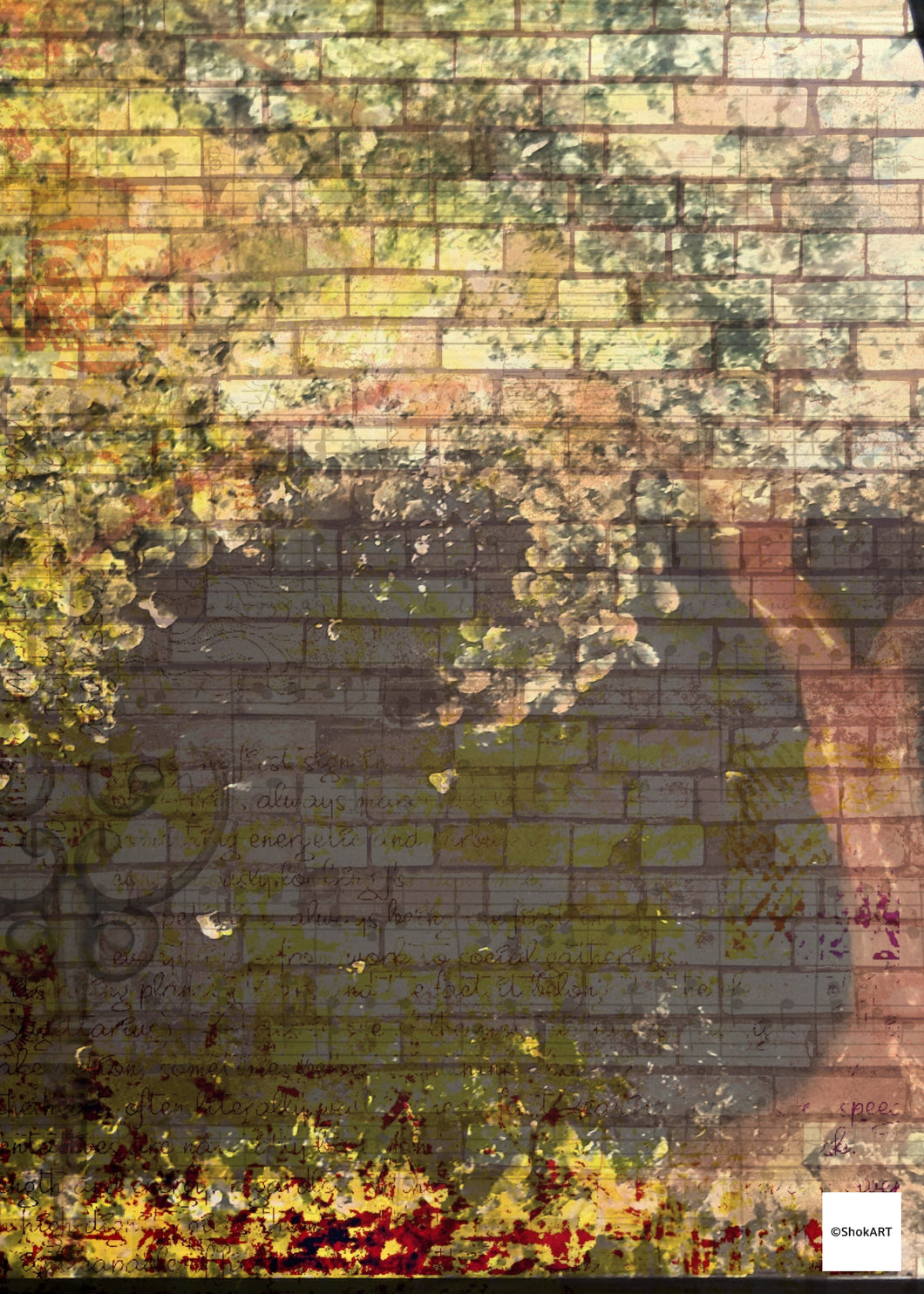 A5 Brick Wall -Digital Download