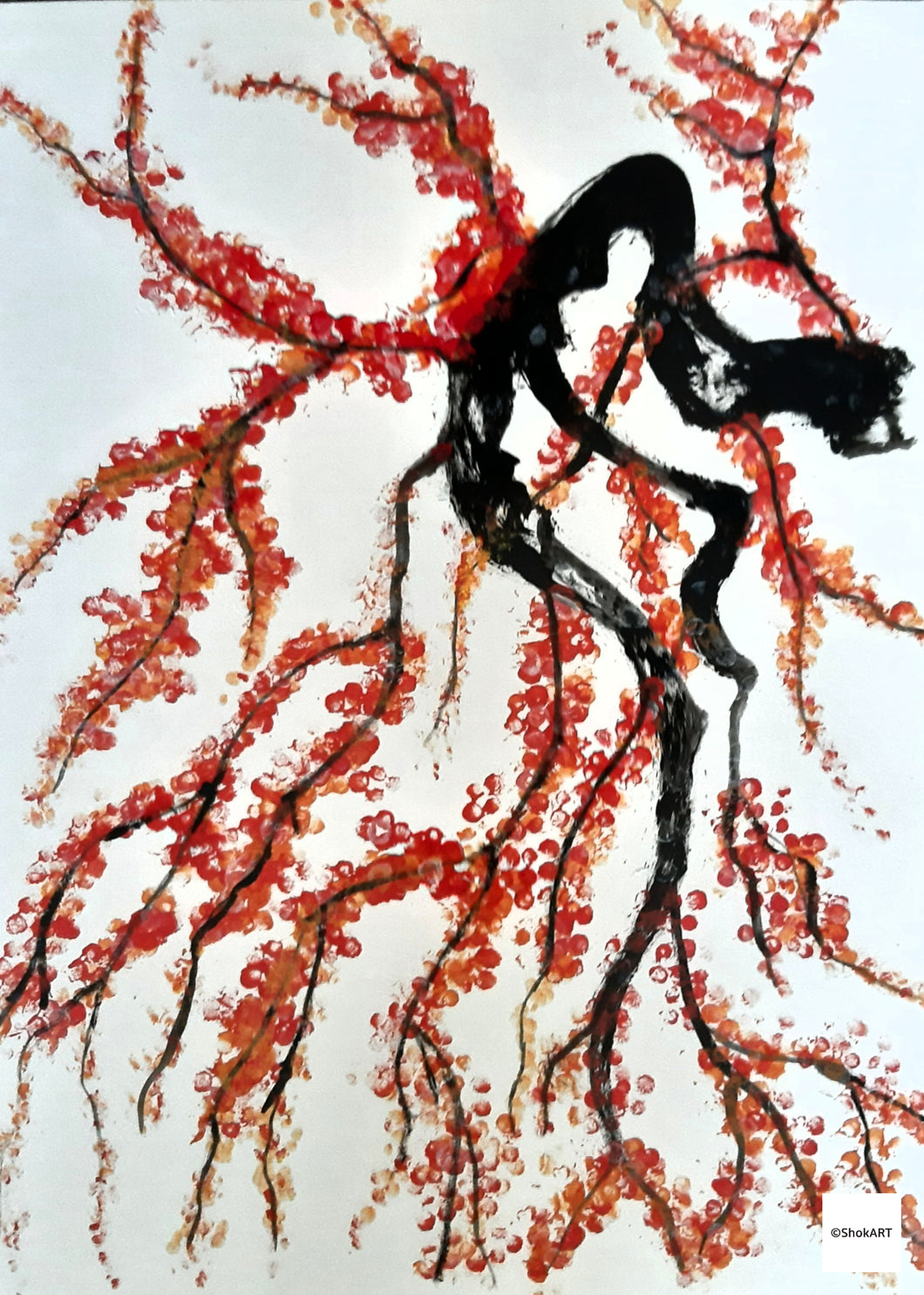 A5 Sheet - Digital Download - Cherry Blossom