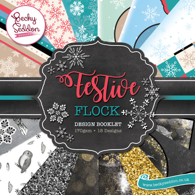 Becky Seddon Designs 'Festive Flock' Design Booklet - DaliART