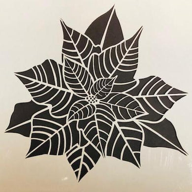 DaliART Stencils - Poinsettia - 7x7