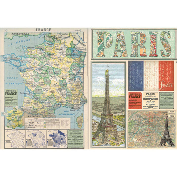 Stamperia 48x33cm Decoupage Rice Paper - DFS290