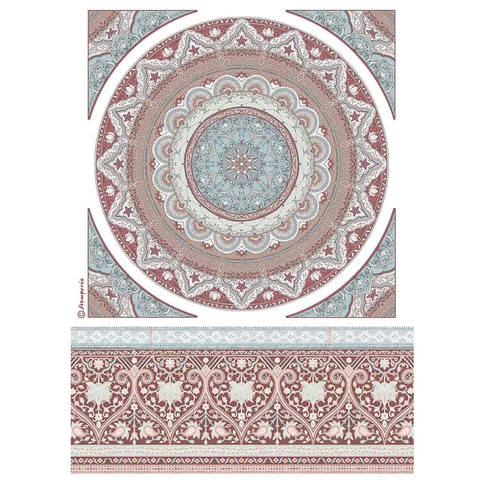 Stamperia A4 Rice Paper - DFSA4463