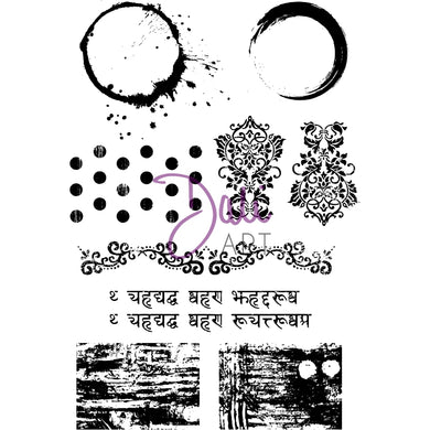 DaliART Texture Rubber Stamp - DaliART