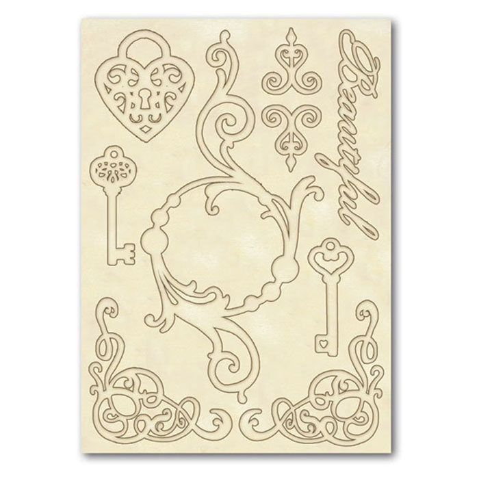 Stamperia Wooden Shapes A5 Frames- KLSP012