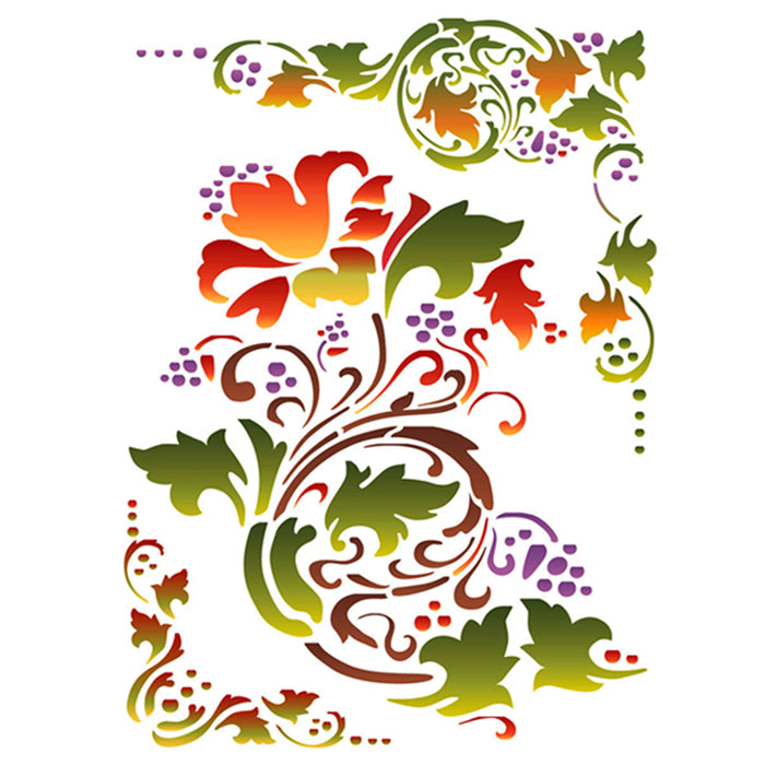 Stamperia Wall Stencil - Flexible transparent - 44cm x 30cm KSM007