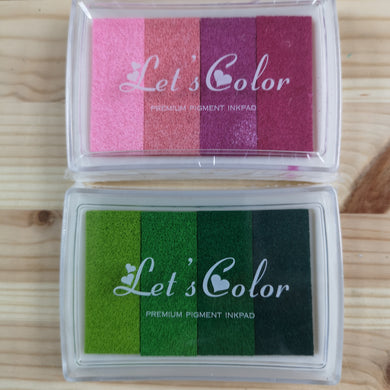 Let's Color Premium Pigment Pads - DaliART