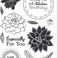 Becky Seddon 'Doily Dream' A6 Clear Stamp - DaliART