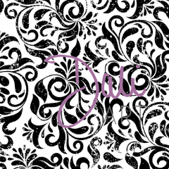 DaliART Indian Flourish Background Rubber Stamp - DaliART