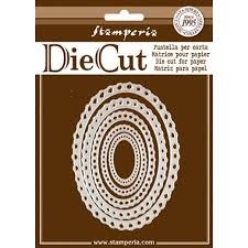 Stamperia Die - Nesting Ovals - FBF010
